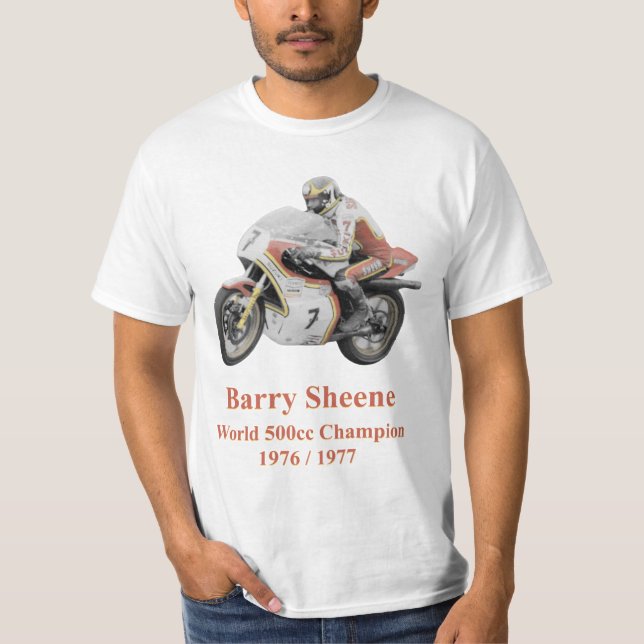 Barry Sheene  T-Shirt (Front)