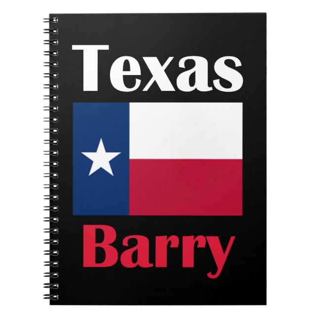 Barry TX Notebook (Front)