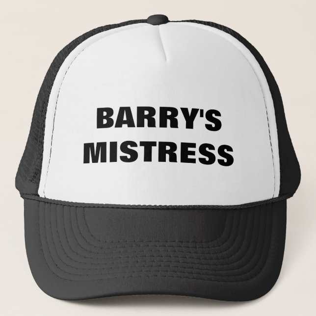 BARRY'S MISTRESS TRUCKER HAT (Front)