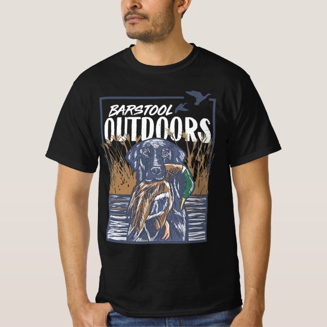 Barstool Outdoors Duck Hunt Tee high-class shirt (Front)