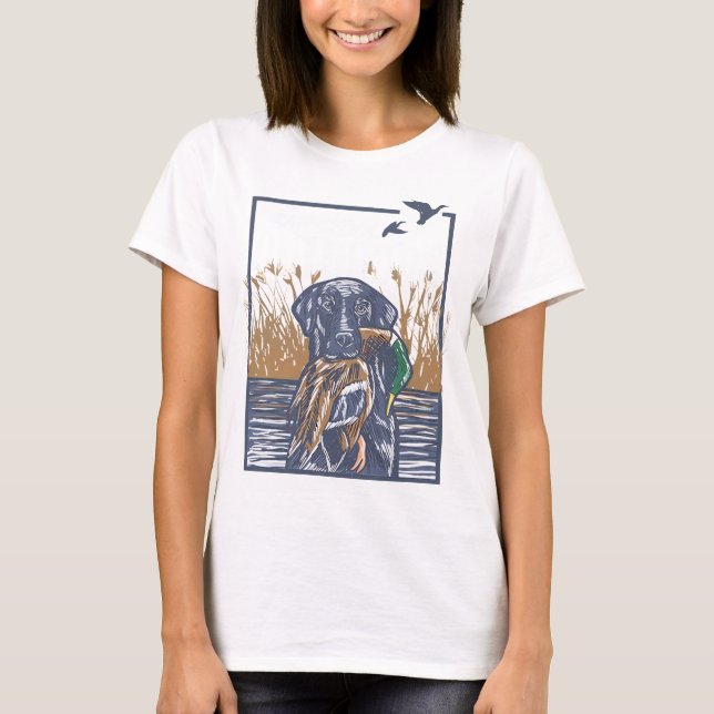 Barstool Outdoors Duck Hunt Tee high-class shirt (Front)