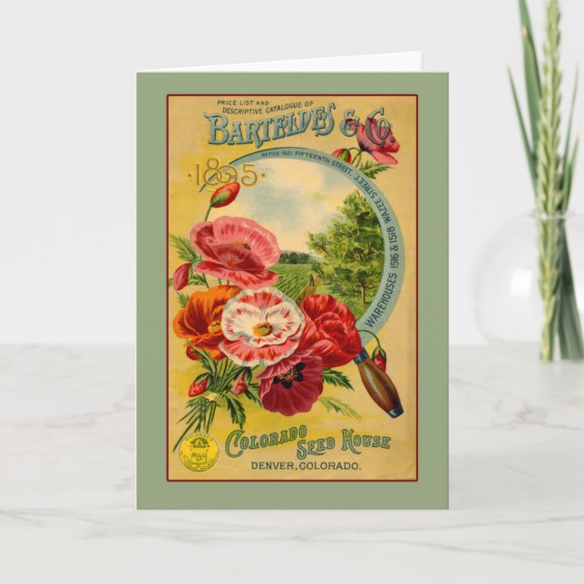 Barteldes Colorado Seed Company Art Cards (Front)