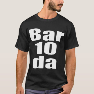 Bartender BAR DA All Sizes Bar Wear Bartender T-Shirt