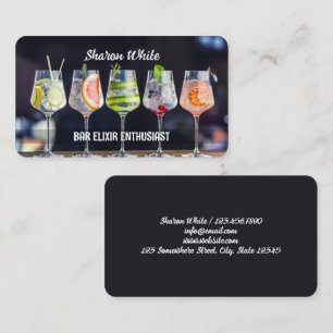 Bartender Business Card