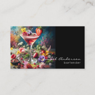 Bartender Business Cards