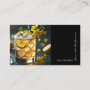 Bartender Business Cards