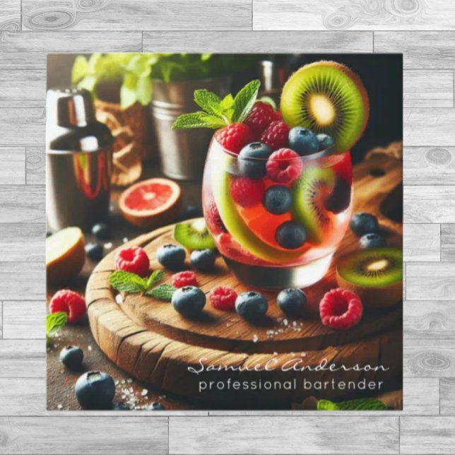 Bartender Business Cards (Creator Uploaded)