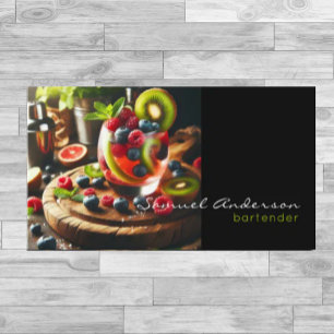 Bartender Business Cards