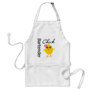 Bartender Chick Standard Apron