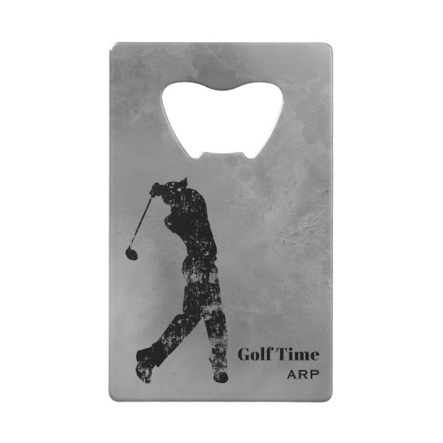 *~* Bartender Grey Marble Textured Golfer Grey (Back)