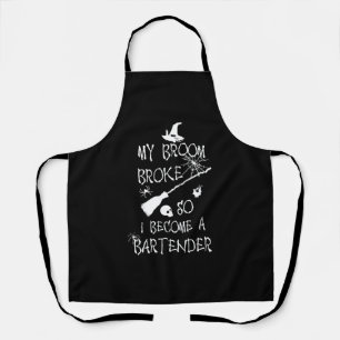Bartender Halloween Apron