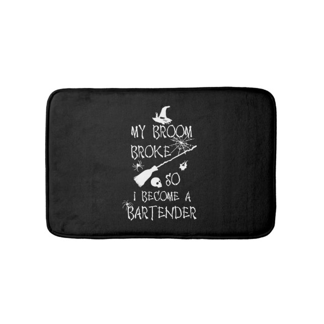 Bartender Halloween    Bath Mat (Front)