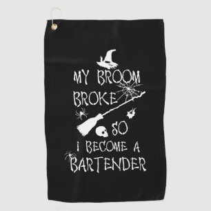 Bartender Halloween    Golf Towel