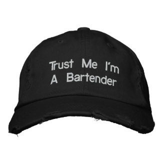 Bartender Hats - Trust me I'm a Bartender