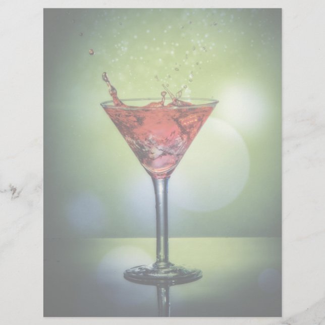 Bartender Hosting Promotional Sheet (Front)