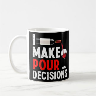 Bartender I Make Pour Decision Bartending Mixologi Coffee Mug