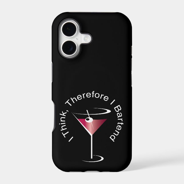 Bartender iPhone Case (Back)