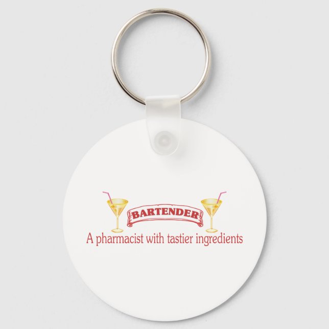 Bartender Key Ring (Front)