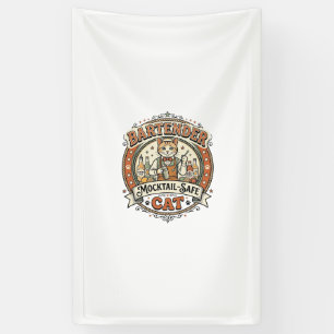 Bartender Mocktail-Safe Cat Bartender Mocktail-Saf Banner