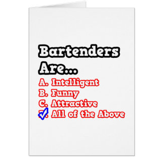 Bartender Quiz...Joke