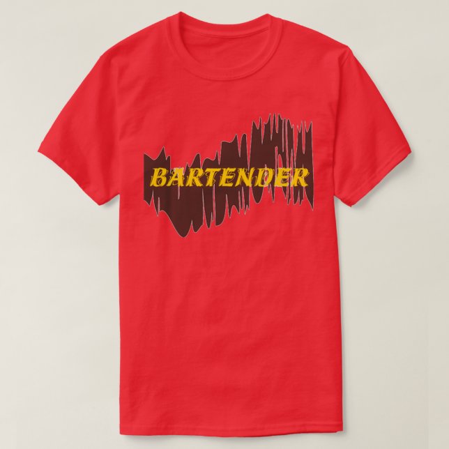 Bartender T-Shirt (Design Front)