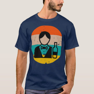 Bartender Vintage Bartender Gift Funny Bartender T-Shirt