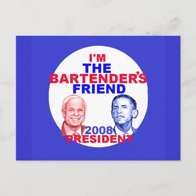 BARTENDERS Postcard (Front)