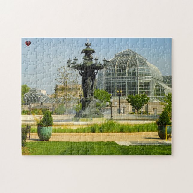 Bartholdi Fountain Washington Jigsaw Puzzle (Horizontal)