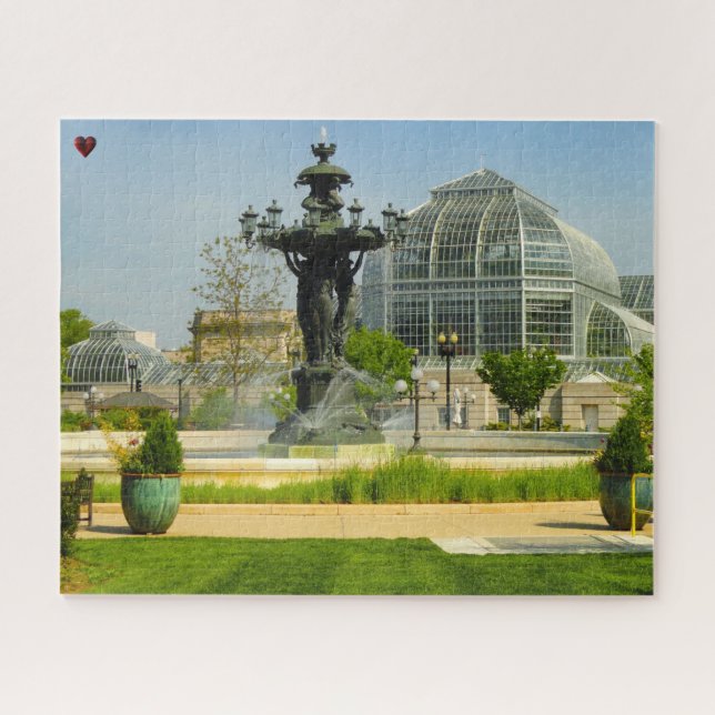 Bartholdi Fountain Washington Jigsaw Puzzle (Horizontal)