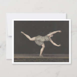 Bartholomeus Ziesenis, Dancer Postcard