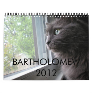 BARTHOLOMEW 2012 CALENDAR