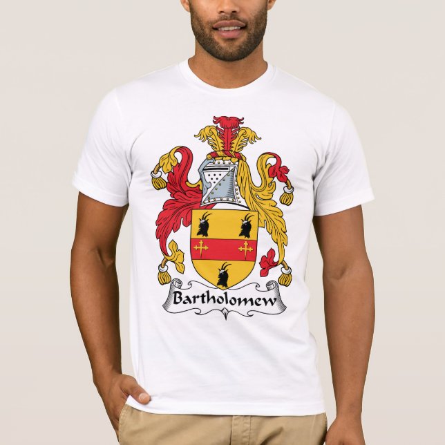 Bartholomew Family Crest T-Shirt (Front)