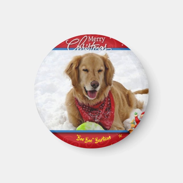 Barticus Christmas Magnet (Front)