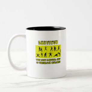 Bartitsu martial art sherlock holmes Two-Tone coffee mug