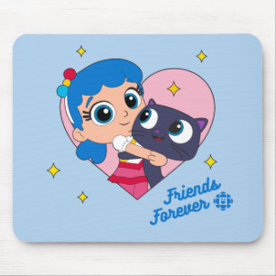 Bartleby - Friends Forever Mouse Pad