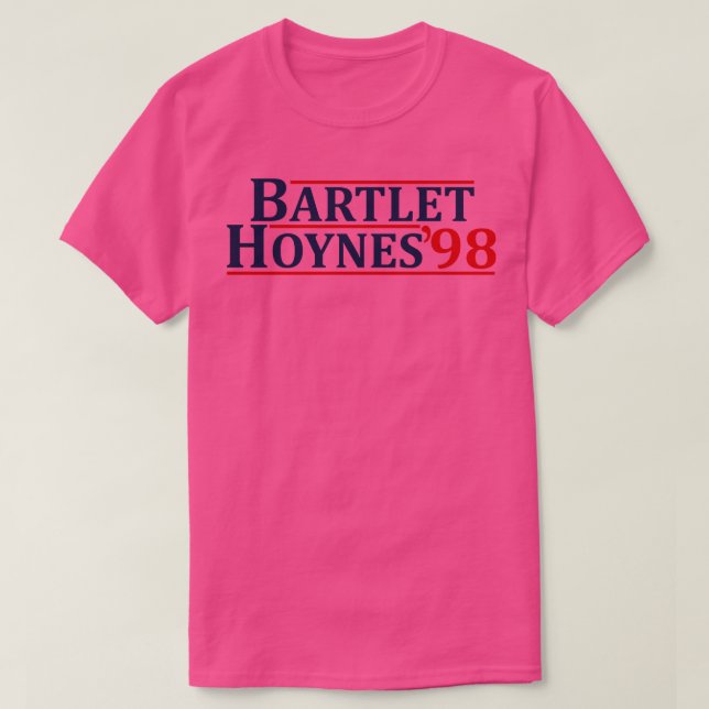 Bartlet and Hoynes 1998 T-Shirt (Design Front)