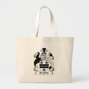 Bartlett Family Crest Large Tote Bag