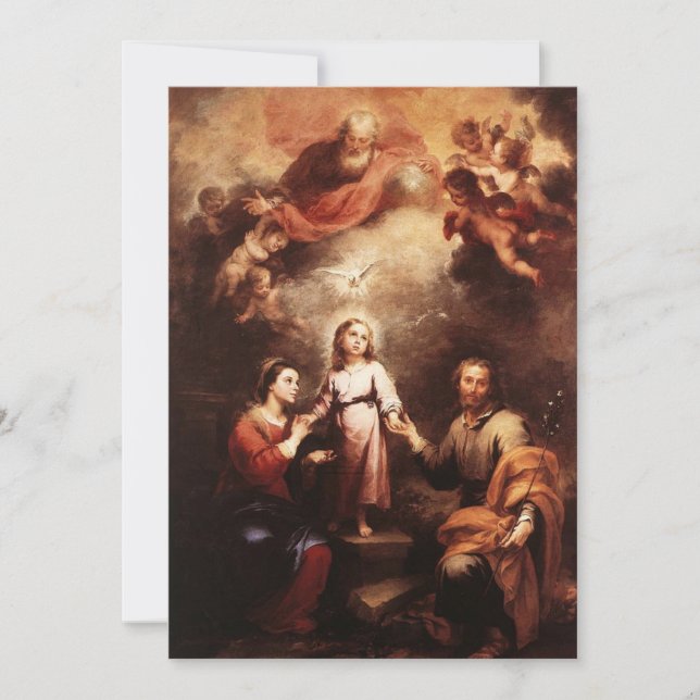 Bartolomé Esteban Murillo - The Heavenly and Earth Invitation (Front)