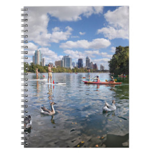 Barton Creek at Lady Bird Lake - Austin, Texas Notebook