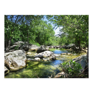 Barton Creek Crossing - Austin Texas Photo Print