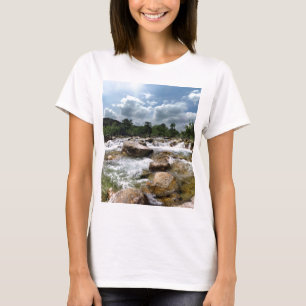 Barton Creek Greenbelt Waterfalls - Austin, Texas T-Shirt