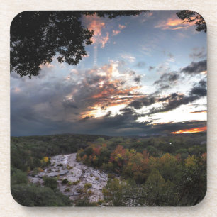 Barton Creek Sunset - Austin, Texas Coaster