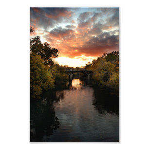 Barton Creek Sunset - Austin Texas Photo Print