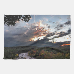 Barton Creek Sunset - Austin, Texas Tea Towel