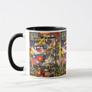 "Barton Springs" painting mug Jeff Hankamer