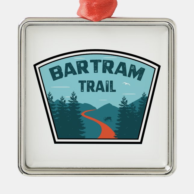 Bartram Trail Georgia North Carolina Metal Ornament (Front)