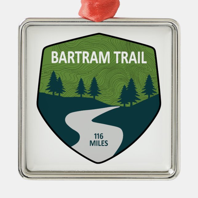 Bartram Trail Georgia North Carolina Metal Ornament (Front)