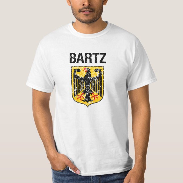 Bartz Last Name T-Shirt (Front)