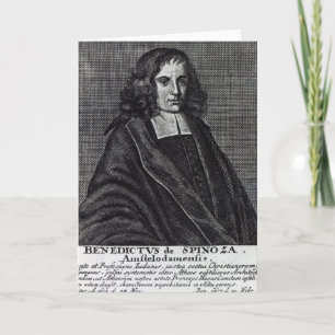 Baruch de Spinoza Card