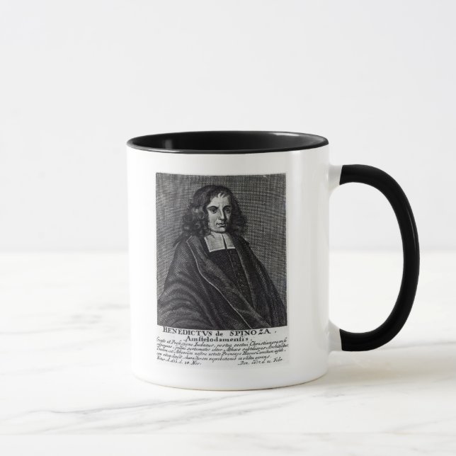 Baruch de Spinoza Mug (Right)